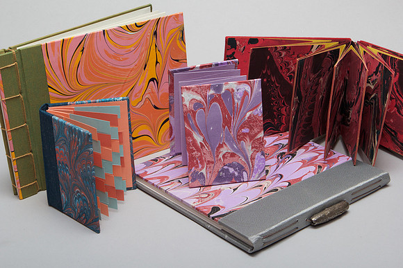 Cristina Hajosy - Marbled Books