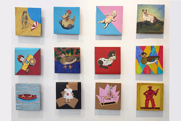 Frances Hamilton -Toy Wall detail